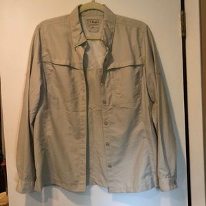 Quick drying LL Bean Tropicwear long sleeve